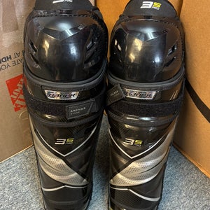 Senior Bauer Supreme 3S Pro 14" Shin Pads (New)