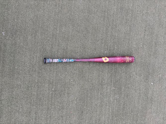 2021 DeMarini The Goods One Piece Alloy BBCOR Certified Bat (-3) 30 oz 33" (Used)