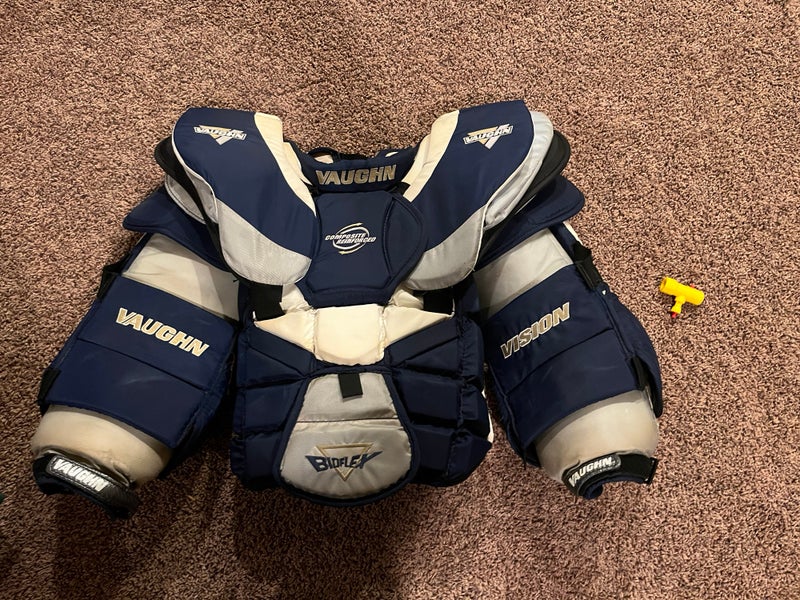 Large Vaughn Goalie Chest Protector (Used)