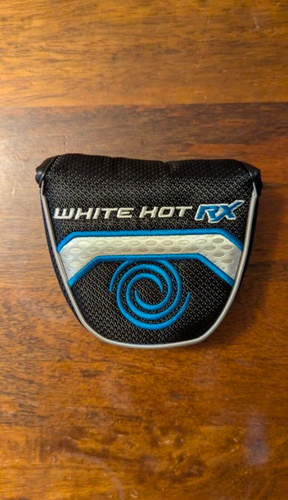 Odyssey White Hot RX Mallet Putter Head Cover Black/Blue New