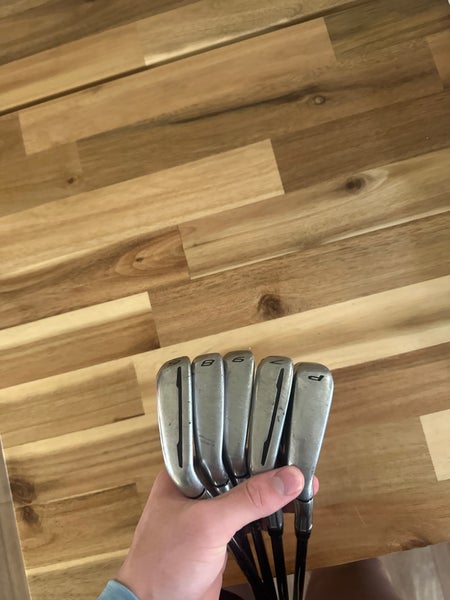 Men's TaylorMade M2 Right Handed Iron Set Regular Flex Steel Shaft (Used)