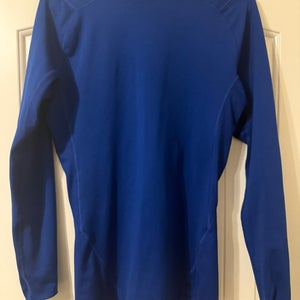 Under Armour Compression Long sleeve sz L BLUE