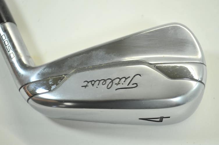 LEFT HANDED Titleist T100S 2021 Single 4 Iron Stiff AMT Tour White Steel #188027