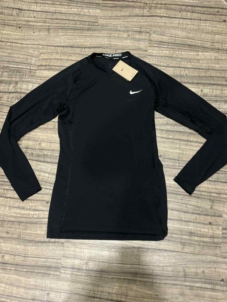 Nike Pro Dri Fit Long Sleeve Compression Shirt, Size Adult Large