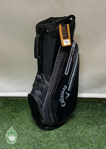 New 2023 Callaway CHEV 14 Way Golf Cart Carry Bag Black