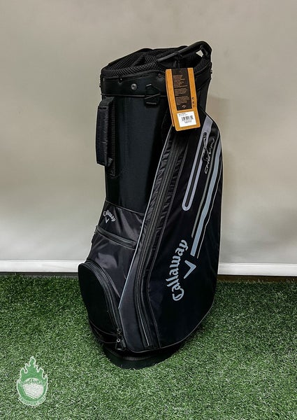 New 2023 Callaway CHEV 14 Way Golf Cart Carry Bag Black