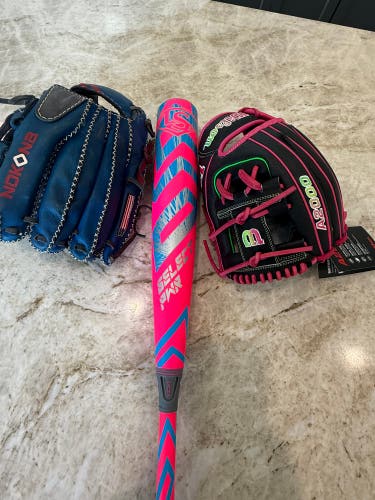 Louisville Slugger Select PWR Hybrid -8 USSSA Baseball Bat 32”/24oz -8WTLCBBSP823V