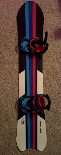 Battalion Camel Toe in BMW Msport colors, matching bindings included