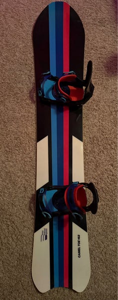 Battalion Camel Toe in BMW Msport colors, matching bindings included