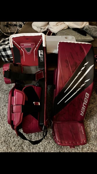 Large 2021 Bauer Hyperlite Goalie Leg Pads (Used)