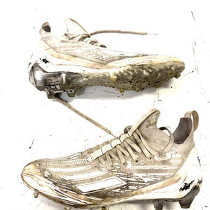 Used Adidas Adult FB Cleats White Senior 10.5 11860-S000296988