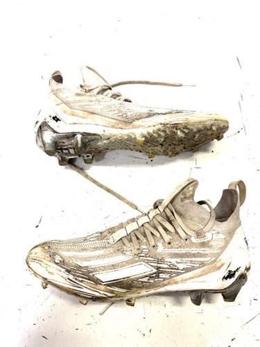 Used Adidas Adult FB Cleats White Senior 10.5 11860-S000296988