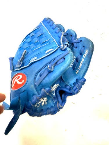 Used Rawlings HIGHLIGHT BB/SB Glove RH Throw Royal Blue 9 1/2" 11860-S000296985