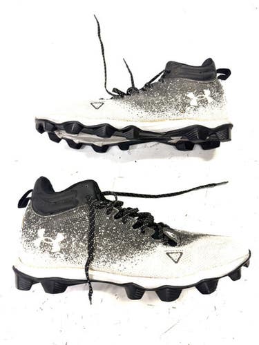 Used Under Armour Adult FB Cleats White Senior 11.5 11860-S000296966