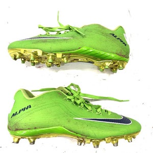 Used Nike Adult FB Cleats Green Senior 11.5 11860-S000296947