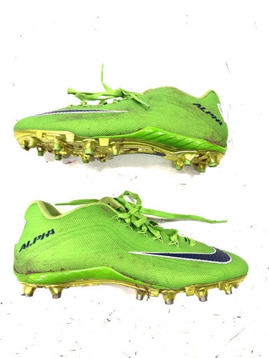 Used Nike Adult FB Cleats Green Senior 11.5 11860-S000296947