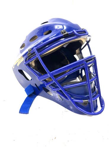 Used Champion Sports CATCHER Catchers Helmet w/Mask Royal Blue LG 11860-C000296943