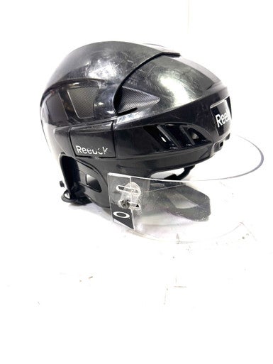 Used Reebok NOT CERT Helmet Half Visor Combo Black One Size 11860-C000296941