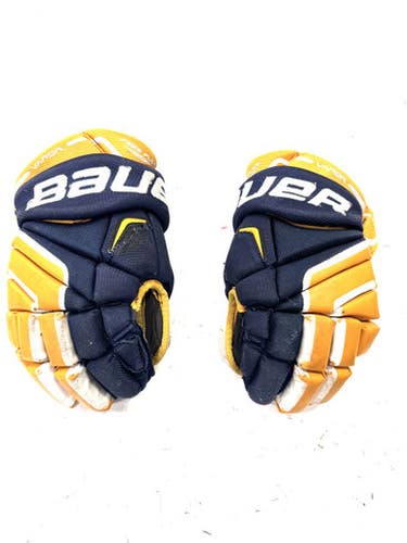 Used Bauer X100 Junior Gloves Navy Blue 12" 11860-C000296940