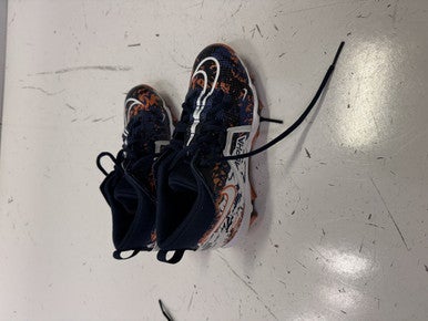 Used Nike LAX Cleats Boys Navy Blue Junior 04.5 11860-S000296929