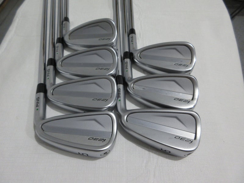 Ping i230 Iron Set - 5-PW, UW - Regular Steel Green Dot +0.5" Long 2* Upright
