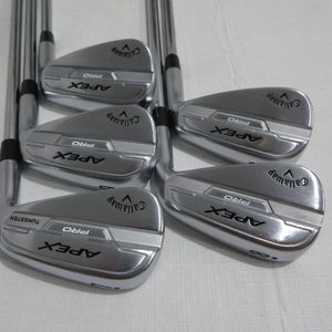 Callaway Apex Pro 21 Iron Set - 7-PW, AW - PX LZ 6.0 120 Stiff Flex Steel