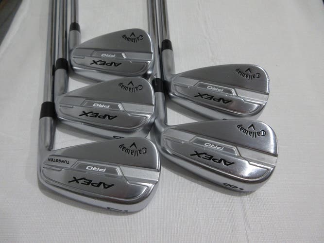 Callaway Apex Pro 21 Iron Set - 7-PW, AW - PX LZ 6.0 120 Stiff Flex Steel