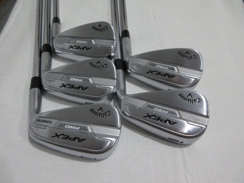 Callaway Apex Pro 21 Iron Set - 7-PW, AW - PX LZ 6.0 120 Stiff Flex Steel