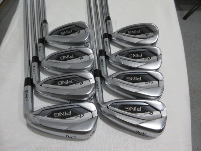Ping G425 Iron Set - 5-PW, UW, SW - Regular Flex Steel - Green Dot +0.5" Long