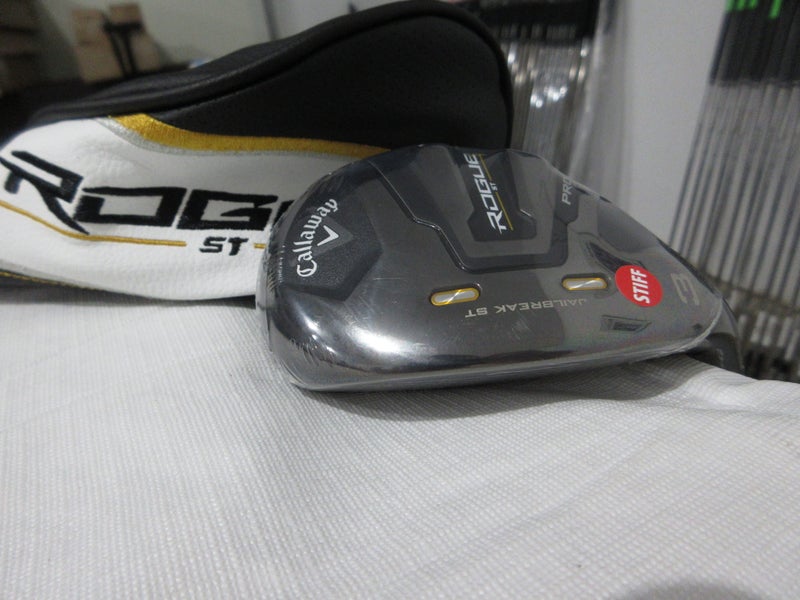 Left-Handed Callaway Rogue ST Pro 3 Hybrid - 3H - 20* - Stiff Graphite - NEW