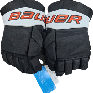 Bauer Vapor Hyperlite Pro Custom Pro Stock Hockey Gloves 14" NHL Flyers New TES (14411)