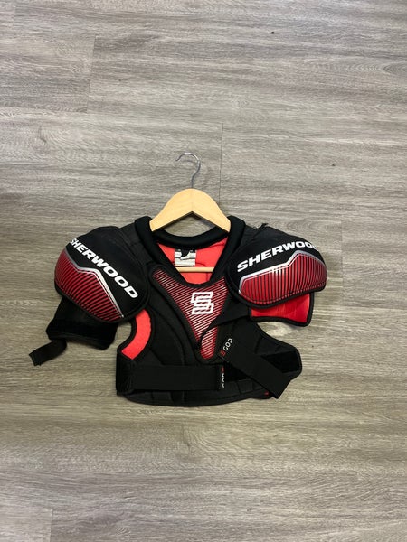 Youth Large Sher-Wood PlayRite Shoulder Pads  (Used)