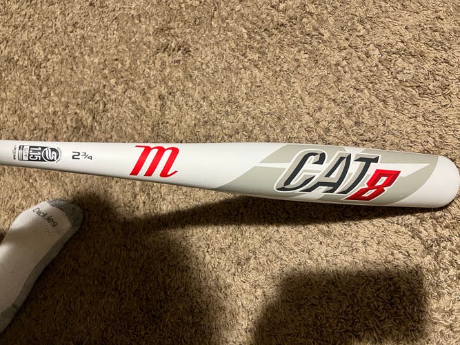 Marucci CAT8 Alloy USSSA Certified Bat (-5) 27 oz 32" (Used)