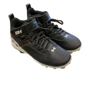 Used Under Armour BASEBALL CLEATS BB/SB Cleats Black Junior 02.5 11884-S000051649
