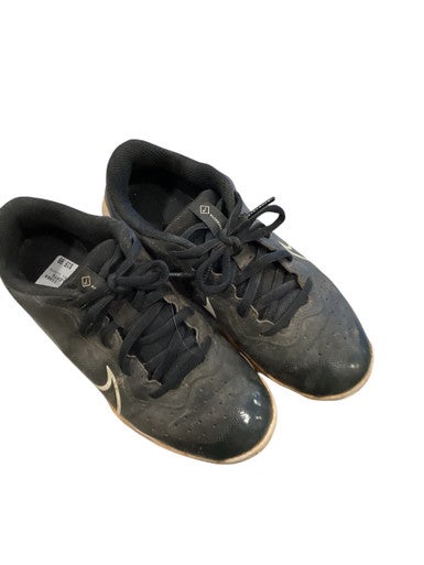 Used Nike BLK BASEBALL CLEATS BB/SB Cleats Black Junior 03 11884-S000051643