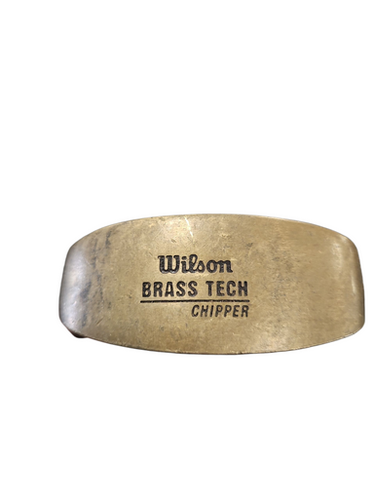 Used Wilson BRASS TECH CHIPPER Golf Chipper RH Unknown Degree 11850-S000021370