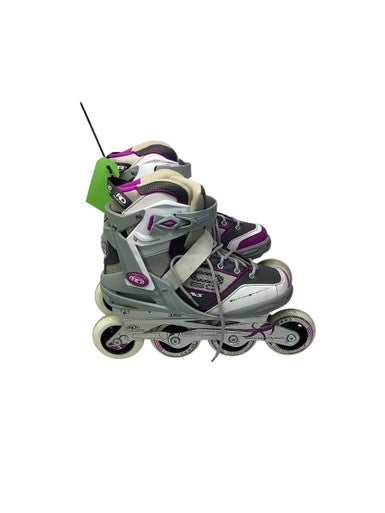 Used RollerDerby ELITE SERIES Q60 Racing Inline Skates Purple Senior 7 11347-S000254386