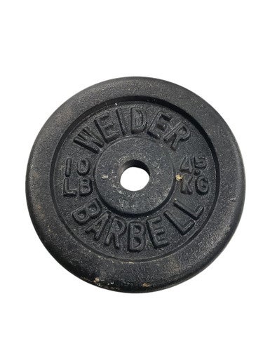 Used Weider Standard Plate (Each) 10 lb 11347-S000254356