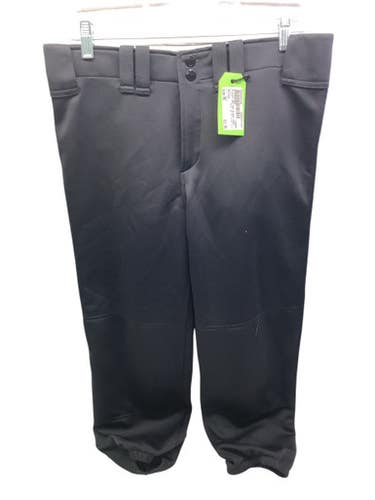 Used Mizuno BELTED BLACK PANT BB/SB Pant Womens Black MD 11347-S000254348