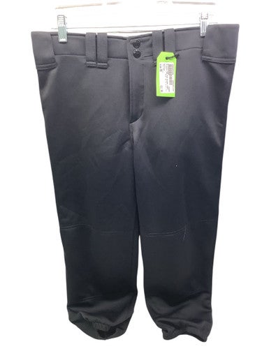 Used Mizuno BELTED BLACK PANT BB/SB Pant Womens Black MD 11347-S000254348