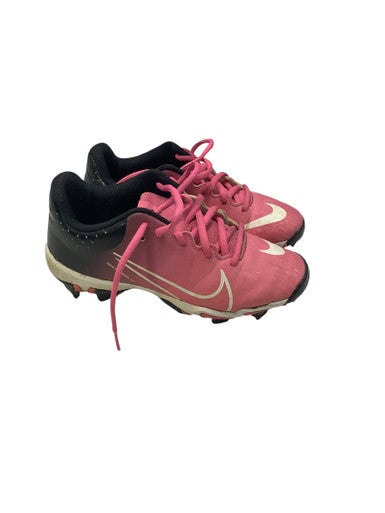 Used Nike HYPERDIAMOND 4 SOFTBALL BB/SB Cleats Pink Junior 03.5 11347-S000254323