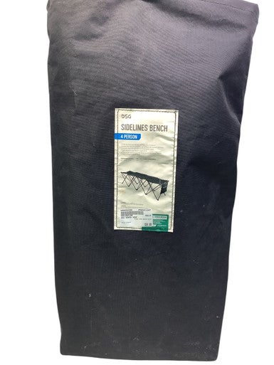 Used DSG BENCH SEAT Soccer Training Aids Black 11347-S000254308