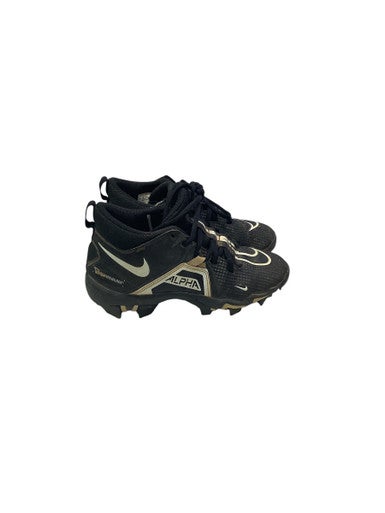 Used Nike ALPHA BB/SB Cleats Black Junior 01.5 11347-S000254298