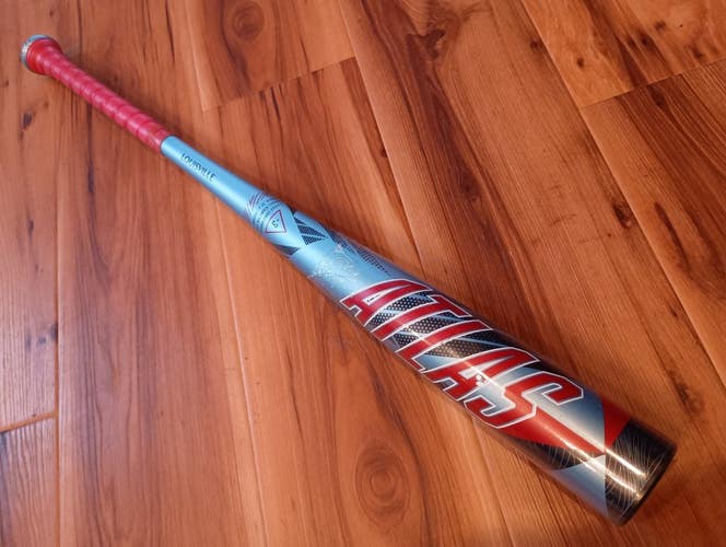 USED 2026 Louisville Slugger ATLAS 31/28 (-3) 2 5/8" BBCOR Alloy Baseball Bat