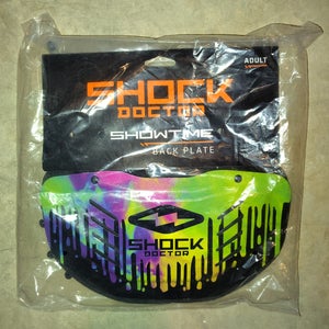 Shock Doctor Adult Football Back Plate Drip Style (New)