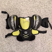 Small / Medium Youth Warrior Alpha QX Shoulder Pads (Used)