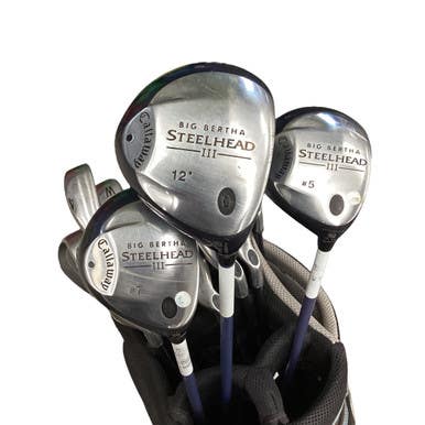 Used Callaway BIG BERTHA Womens Complete Set RH 12 Piece 11760-S000081264