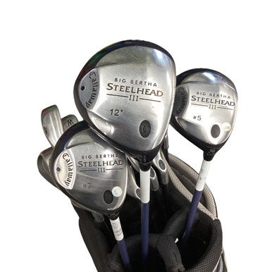 Used Callaway BIG BERTHA Womens Complete Set RH 12 Piece 11760-S000081264