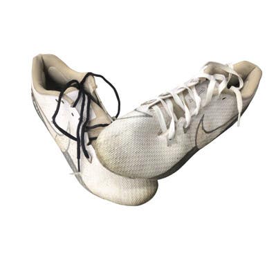 Used Nike Adult FB Cleats White Senior 13 11760-S000081265
