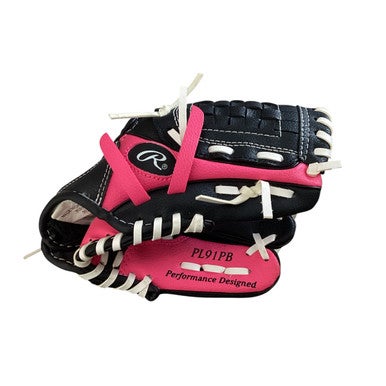Used Rawlings PLAYER SERIES BB/SB Glove T-ball Pink 9" 11760-S000081258
